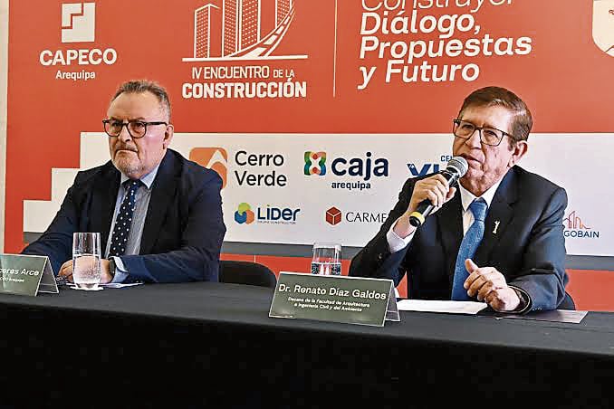 La necesidad de vivienda en el Encuentro Anual de la Construcción, denominado “Arequipa Construye: Diálogo, Propuestas y Futuro”. Foto: Archivo GEC.