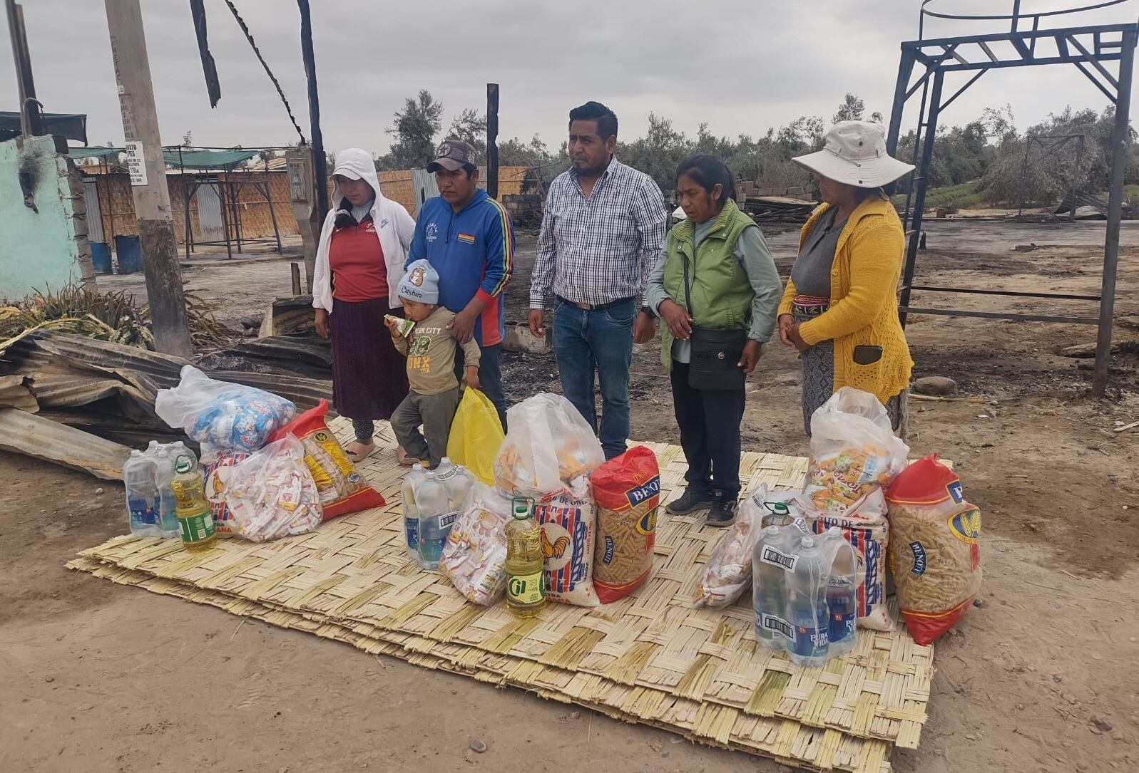 Cuatro familias que lo perdieron todo por el incendio necesitan más apoyo