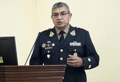 Comandante general de la PNP: Policías necesitan “aprobación social” para enfrentar la inseguridad