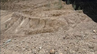 Advierten que huaicos podrían afectar las viviendas ubicadas en la parte baja de Llicua en Huánuco