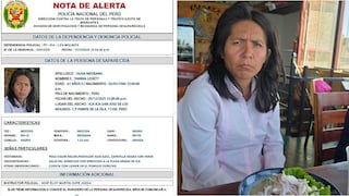 Ica: piden apoyo para ubicar a ciudadana desaparecida desde hace más de tres semanas