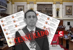 Congreso censuró a José Jerí con 75 votos