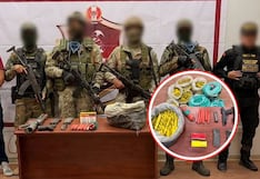 La Libertad: Cupaz decomisa armas y explosivos en bocamina