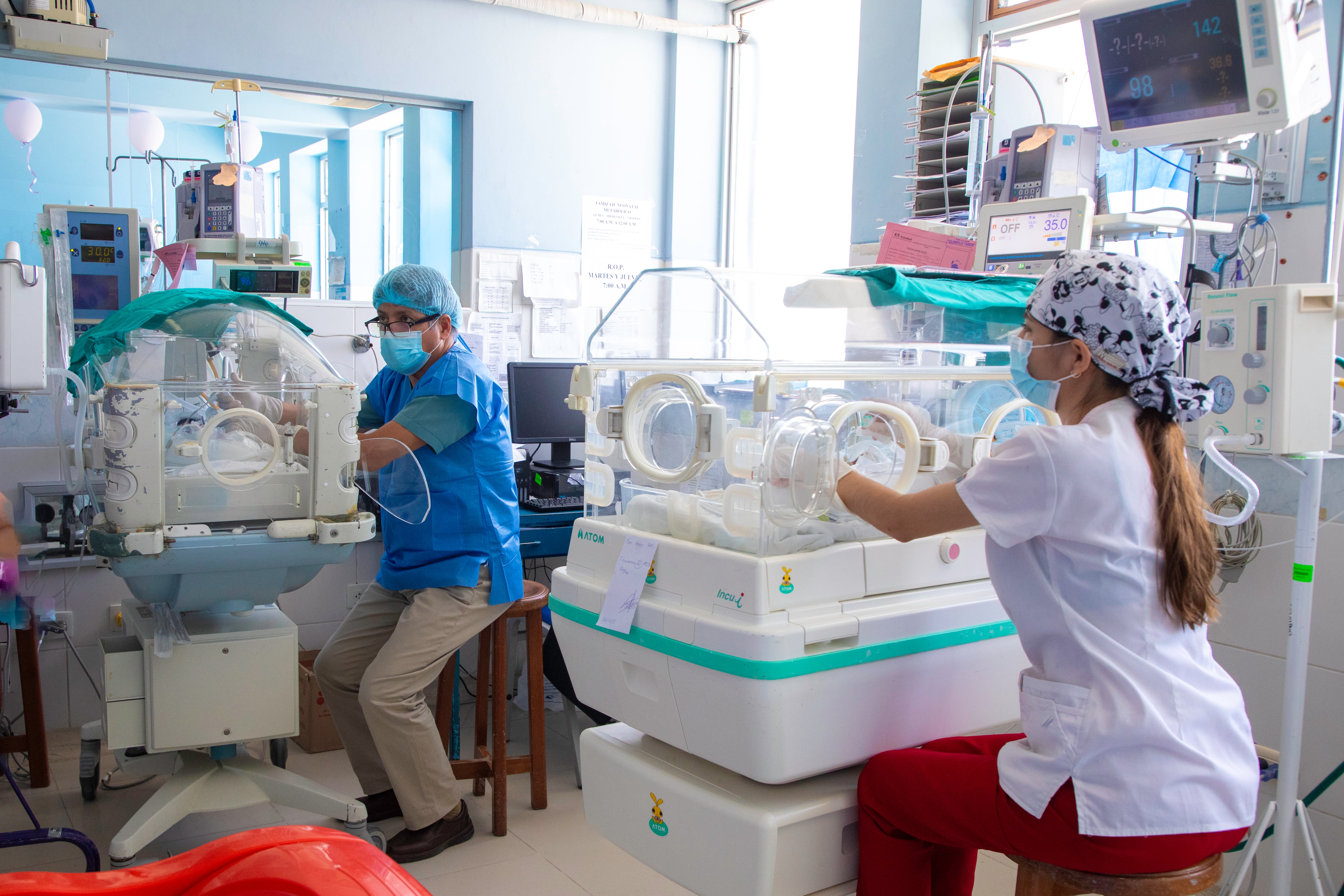 Instalan ventiladores en hospital José Cayetano Heredia