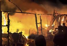 Piura: Incendio arrasó con 8 viviendas