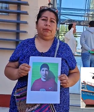 Sonia Alanoca, hermana del pescador desaparecido Fredy González. (Foto: Difusión)