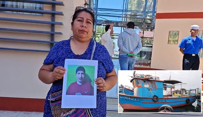 Sonia Alanoca, hermana del pescador desaparecido Fredy González. (Foto: Difusión)