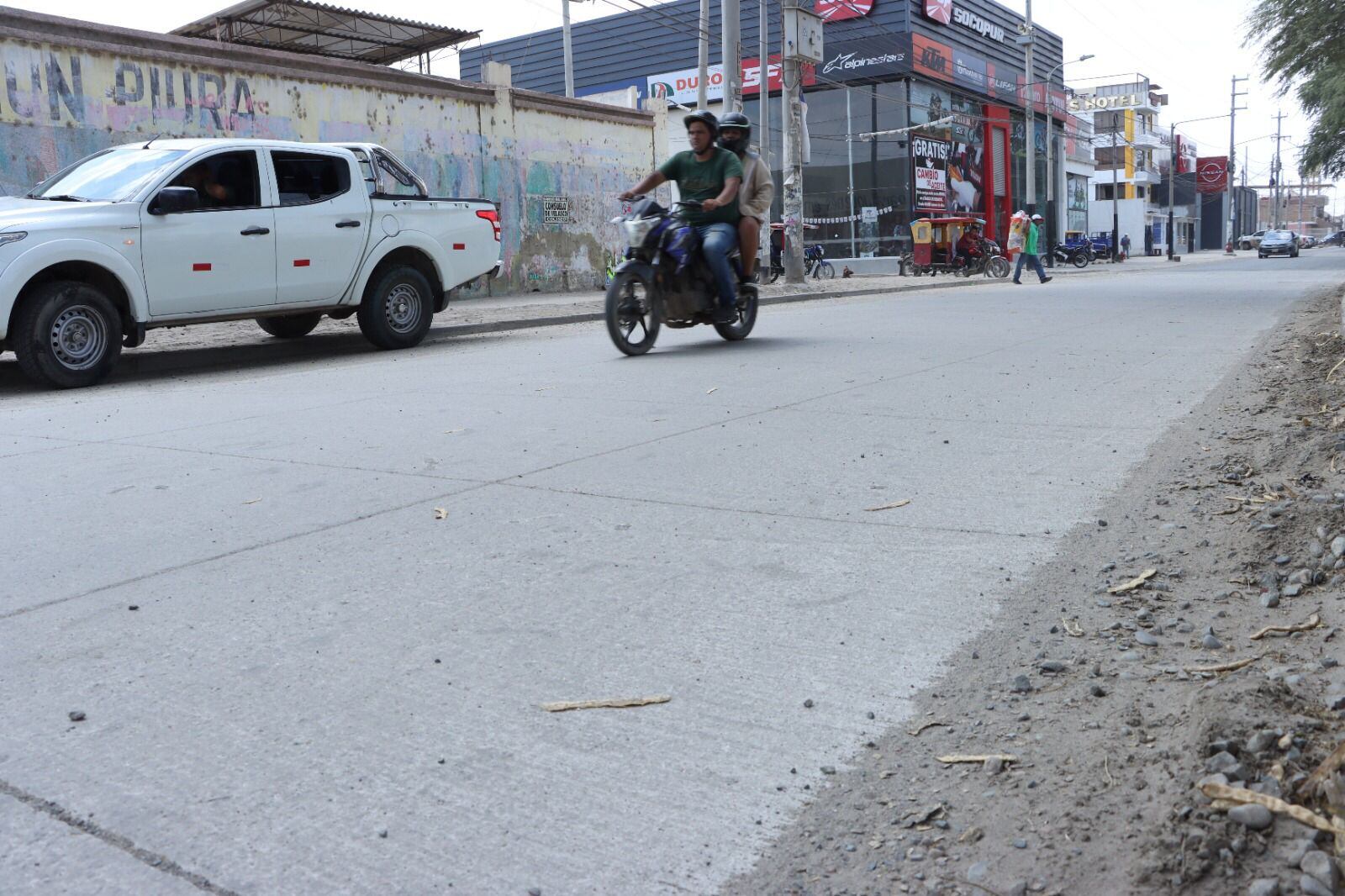 Estas actividades permitirán brindar mayor durabilidad en las vías ante el paso de los vehículos y las fuertes precipitaciones pluviales