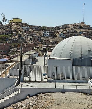 Observatorio en el distrito de Sachaca está abandonada desde diciembre del 2022. Foto: GEC.