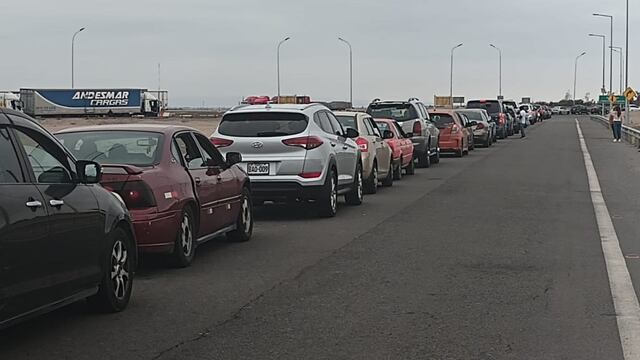 Hasta seis horas demoran viajes entre Arica y Tacna debido a la falta de personal en la frontera