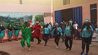 Internas del penal de Mujeres Arequipa adornaron pabellones por Navidad