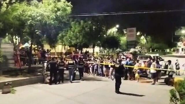 Piura: Asesinan a una persona a inmediaciones del parque infantil