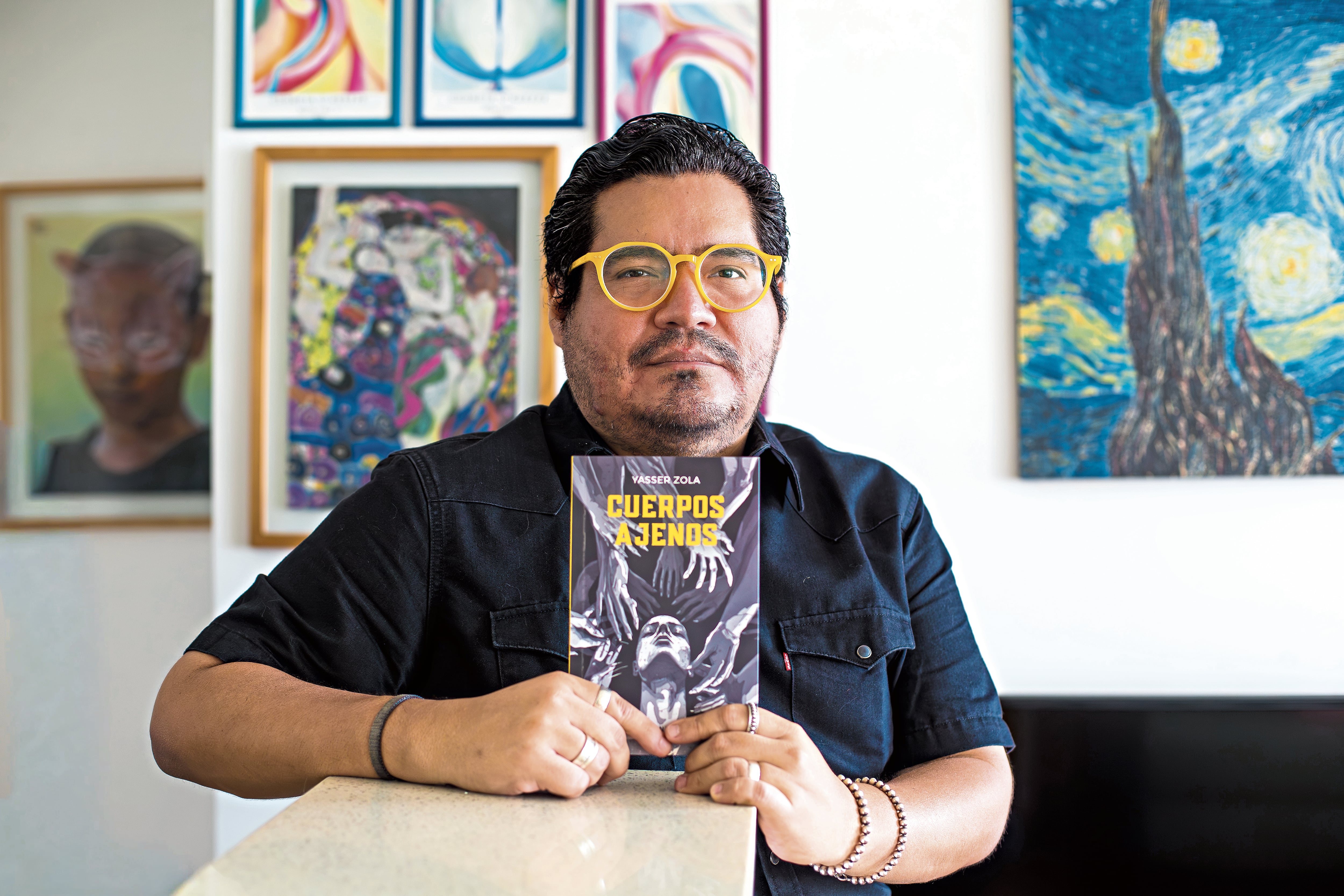 "Hay cosas que casi no existen en la literatura, y si no existen en la literatura, pareciera que no existen en la vida”. Fotos: Mario Zapata N. / @PHOTO.GEC