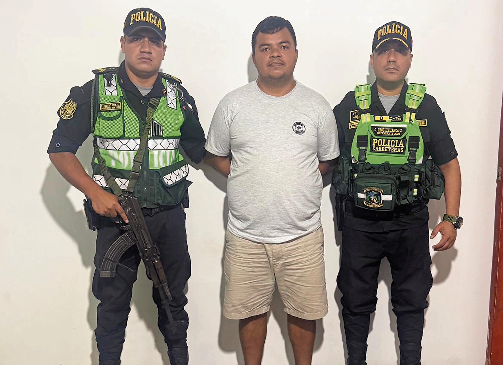 El detenido David More Calderón debe saber mucho y es interrogado.