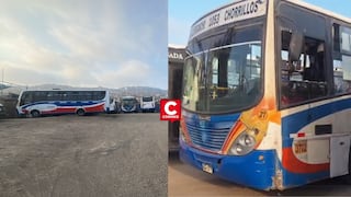 Chorrillos: atacan a balazos bus de empresa Sur Lima cerca de su patio de maniobras