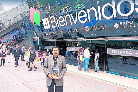 Leonardo Paredes Arizapana, artista plástico y escritor. Foto: Cortesía.