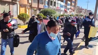 Protestan contra el alcalde de San Miguel por incremento de impuestos