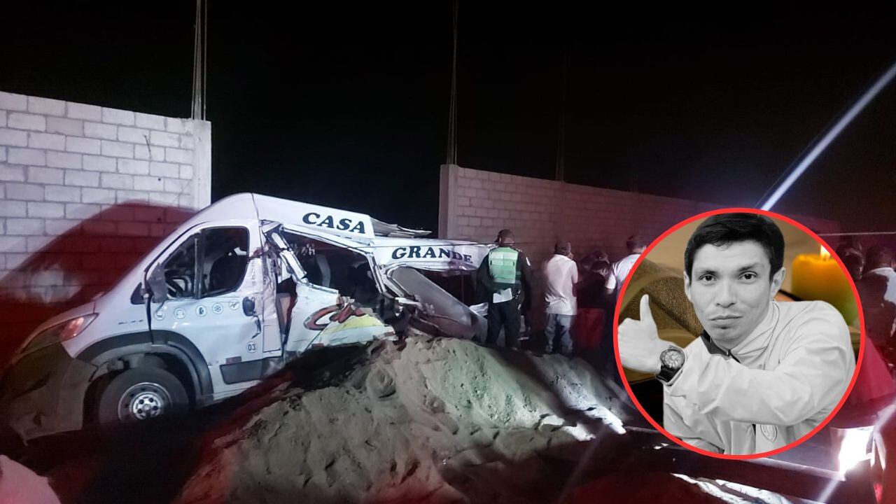 Luis Miguel Delgado Andonaire, quien era natural de la localidad de Casa Grande, venía luchando por su vida en el Hospital de Alta Complejidad, pero esta mañana partió a la eternidad.