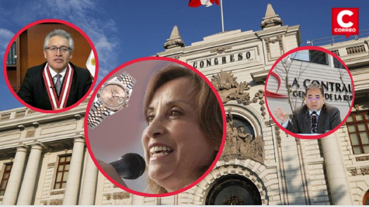 Citan al fiscal de la Nación, Juan Carlos Villena, y al contralor general, Nelson Shack, por pesquisas contra Dina Boluarte.