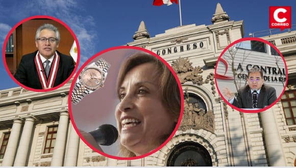 Citan al fiscal de la Nación, Juan Carlos Villena, y al contralor general, Nelson Shack, por pesquisas contra Dina Boluarte.