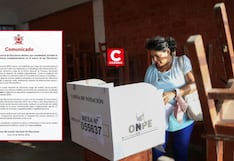 JNE declara inviable la realización de elecciones complementarias tras caos en la jornada del 12 de abril