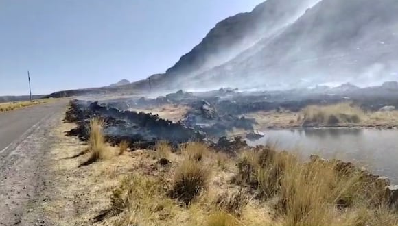 Lograron apagar las llamas del incendio forestal en Tuti. (Foto: Difusión)