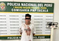 Piura: Vecinos amarran en un poste a presunto ladrón