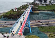 Vecinos ya recorren el Puente de la Paz en Miraflores (GALERÍA)