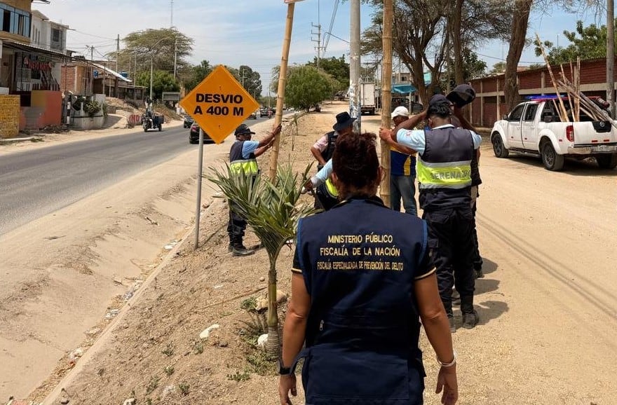 Operativo fue realizado en los distritos de Miguel Checa e Ignacio Escudero