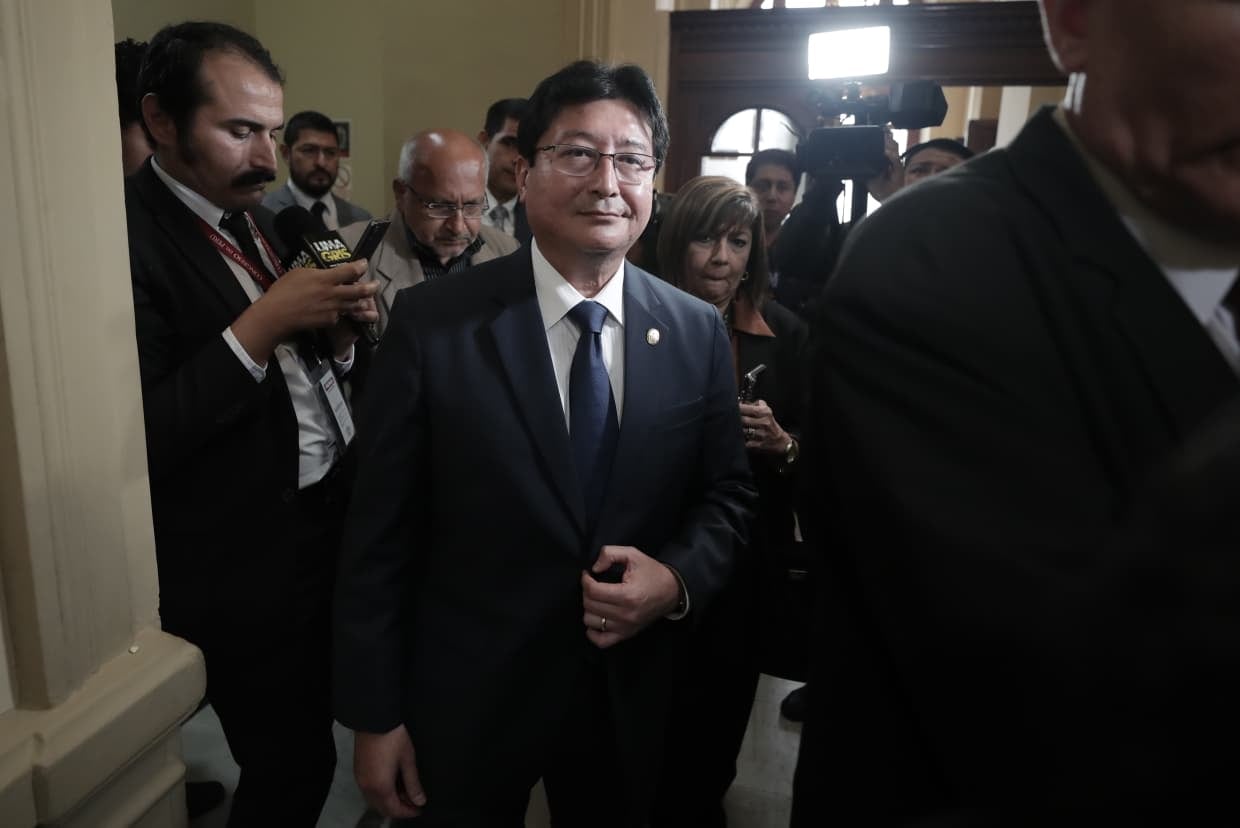 El titular del Ministerio de Energía y Minas sostuvo ante el Congreso que el Reinfo debe concluir el 31 de diciembre de 2026. El Ejecutivo propone un nuevo régimen de formalización de 18 meses y espera que el Parlamento apruebe la Ley MAPE antes de fin de año. (Foto: Julio Reaño/GEC)