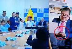 Captan a teniente alcalde de Chorrillos recibiendo dinero y solicitan su suspensión