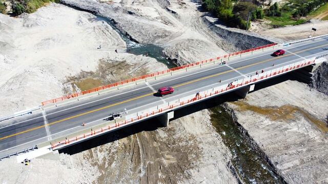 Ica: puentes Palpa, Viscas y Río Grande están en un 86% de avance en su ejecución