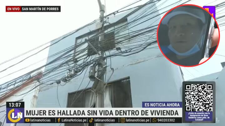 Mujer es hallada sin vida dentro de su vivienda. Foto: Latina