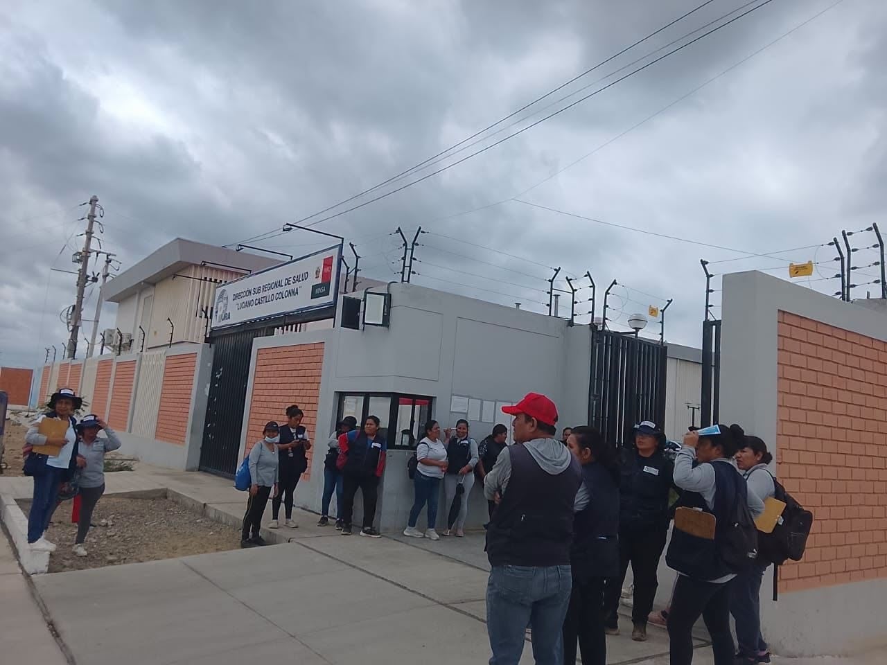 Protestaron en la sede ubicada en la provincia de Sullana