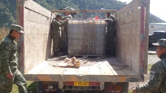 Vraem: Inhabilitan pistas de aterrizaje clandestinas e incautan material del narcotráfico