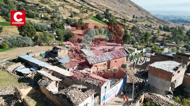 Así quedó Pumpunya tras el sismo que dejó seis fallecidos en Junín