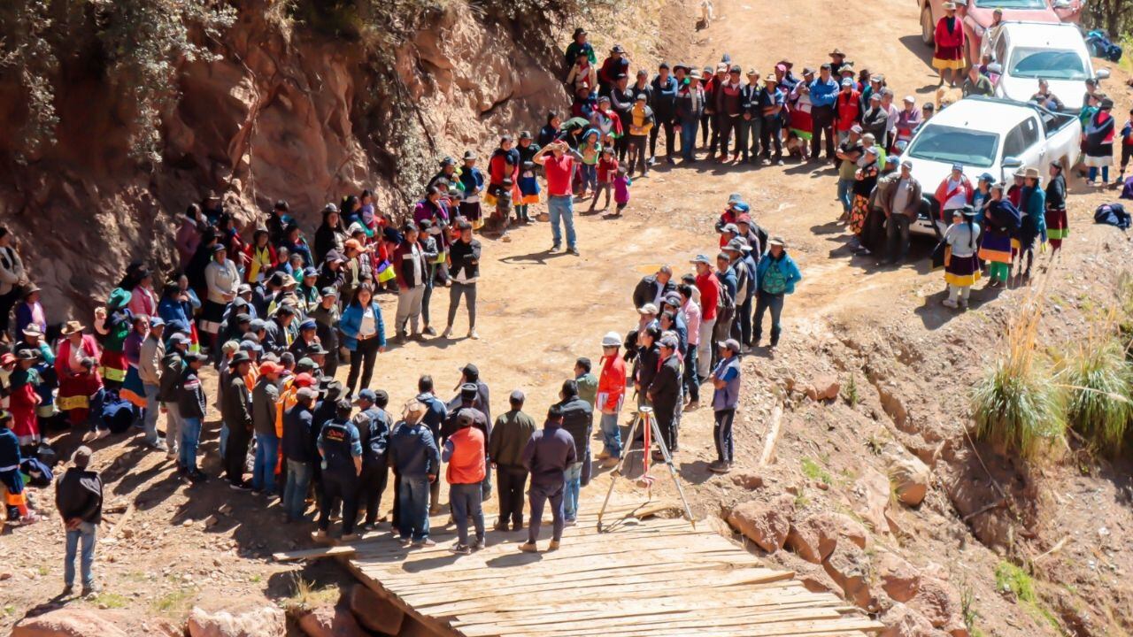 Alcalde de Pataz, Aldo Carlos Mariños, indicó que la población de la Comunidad Campesina La Victoria serán los grandes beneficiados.