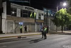 Arequipa: Pistoleros atentan contra dos negocios en la avenida Dolores (VIDEO)