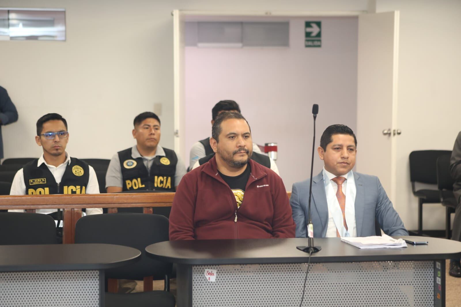 Villanueva Barreto pasó una noche en la Prefectura. (Foto: Poder Judicial de Perú)