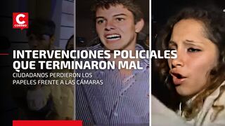 Miraflores: mira aquí otros casos de intervención policial que terminaron en escándalo