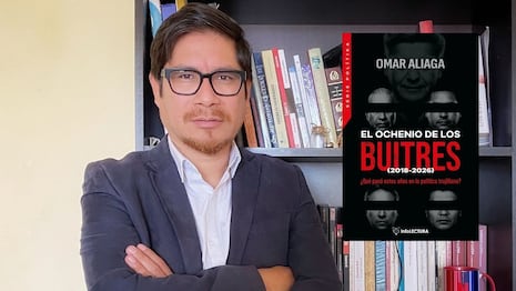 Omar Aliaga relata los años recientes de la política trujillana en nuevo libro: “El ochenio de los buitres”