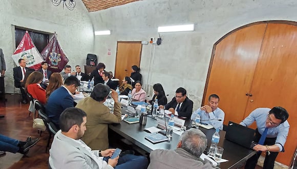 Consejo Regional de Arequipa. Foto: GEC