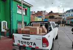 Puno: Decomisan cajas de explosivos valorizados en más de 400 mil soles en la frontera con Bolivia