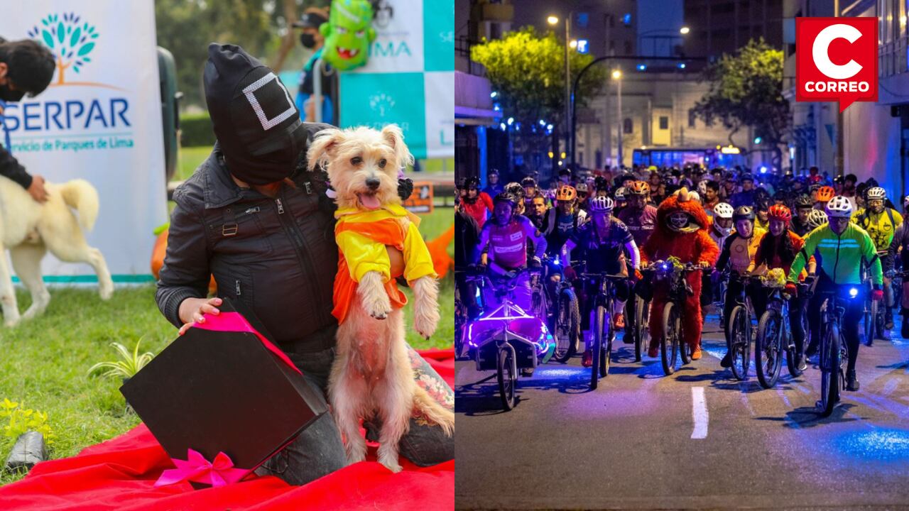 Serpar organiza actividades para celebrar el Día de la Canción Criolla y Halloween en los parques y clubes.
