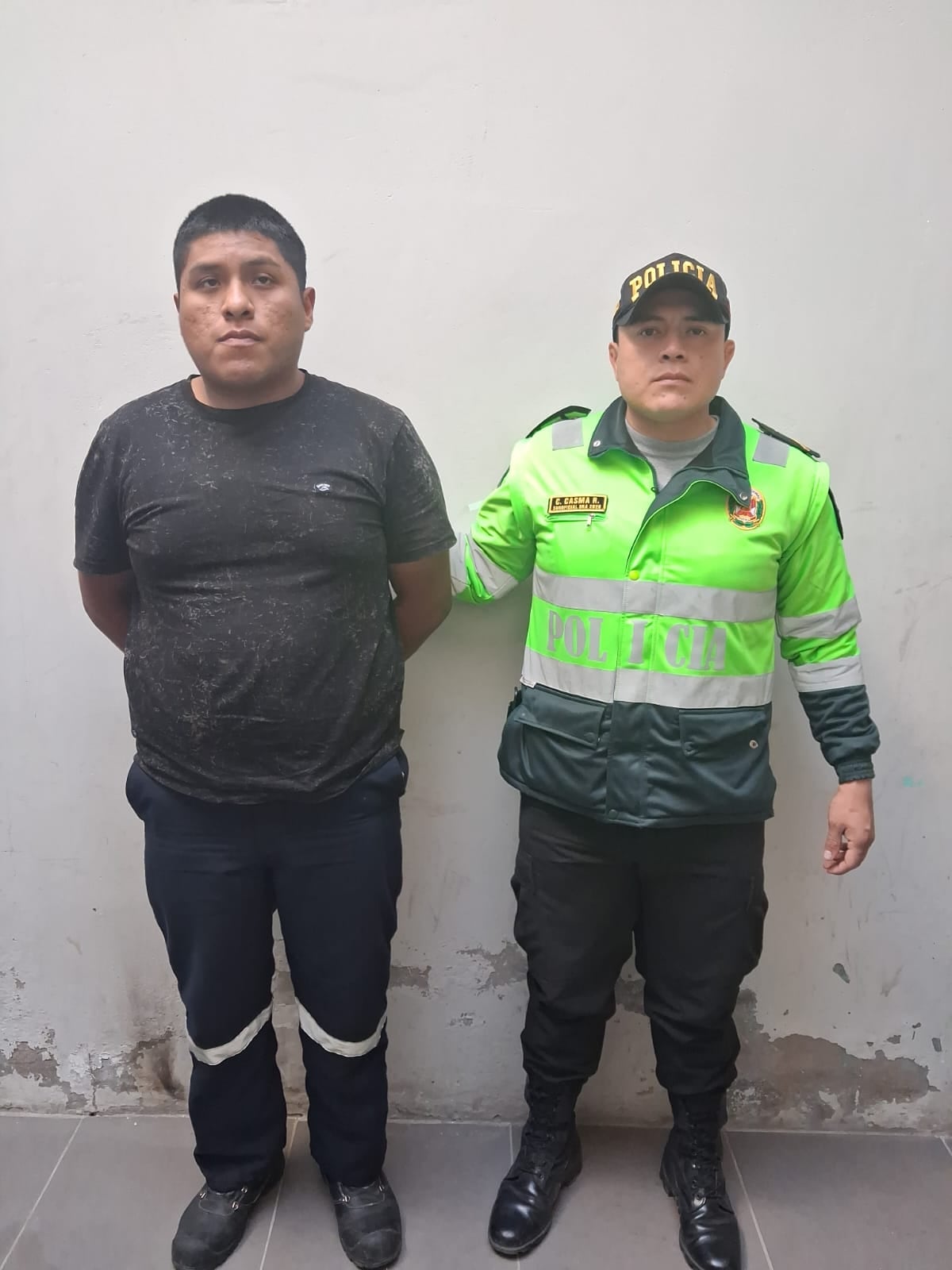 Se detuvo a Jhony Vargas Ordóñez (35) y Noemí Mamani Chambilla (32). (Foto: Difusión)
