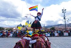 Fiestas del Cusco: Estudiantes de institutos superiores bailan en honor a la Ciudad Imperial (FOTOS)