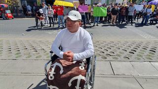 No hay justicia para un hombre que perdió las piernas en Arequipa en un enfrentamiento de movimientos regionales