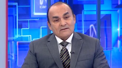 Gino Ríos aseguró que su sentencia por violencia familiar no lo inhabilita como miembro de la Junta Nacional de Justicia, y defendió su permanencia en el cargo. FOTO: CAPTURA CANAL N.