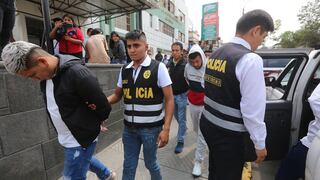 Policía captura a integrantes de “Los injertos del exterior”, por extorsionar a una comerciante en Arequipa