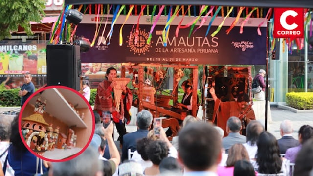 Semana Santa: Realizan feria “Amautas de la Artesanía Peruana” en San Borja